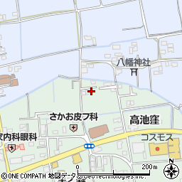 徳島県徳島市国府町井戸高池窪39-10周辺の地図