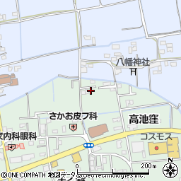 徳島県徳島市国府町井戸高池窪39周辺の地図