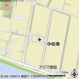 徳島県徳島市川内町小松東25周辺の地図