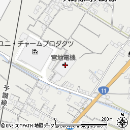 宮地電機株式会社　瀬戸内配送センター周辺の地図