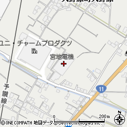 宮地電機周辺の地図