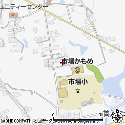 徳島県阿波市市場町市場上野段661周辺の地図