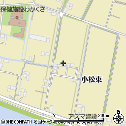 徳島県徳島市川内町小松東25-8周辺の地図