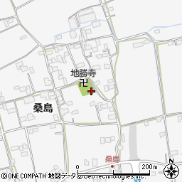 白川神社周辺の地図