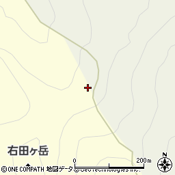 右田ケ岳周辺の地図