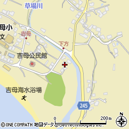 山口県下関市吉母268-1周辺の地図
