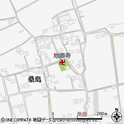 地勝寺周辺の地図