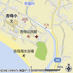 山口県下関市吉母277周辺の地図