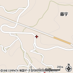 徳島県美馬市美馬町藤宇37周辺の地図