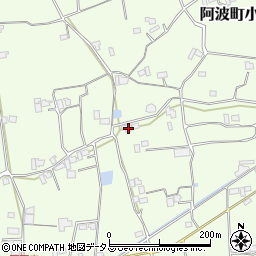 徳島県阿波市阿波町小倉116周辺の地図