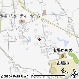 徳島県阿波市市場町市場上野段724周辺の地図
