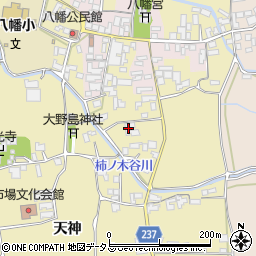 徳島県阿波市市場町大野島稲荷84周辺の地図