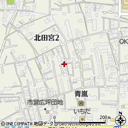 藤本中華製麺所周辺の地図