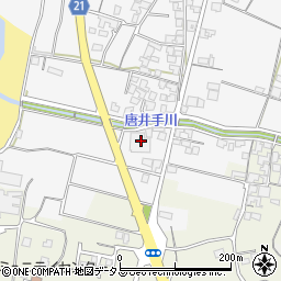 香川県観音寺市大野原町花稲558周辺の地図