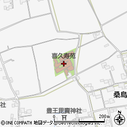 喜久寿苑周辺の地図