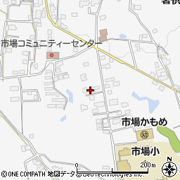 徳島県阿波市市場町市場上野段727周辺の地図
