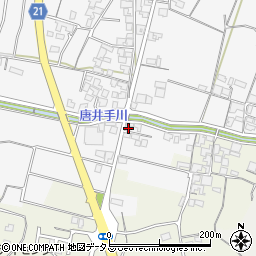 香川県観音寺市大野原町花稲546周辺の地図