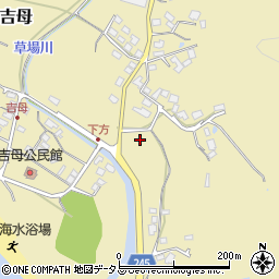 山口県下関市吉母148-1周辺の地図