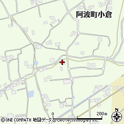 徳島県阿波市阿波町小倉143周辺の地図