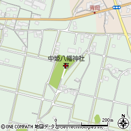 中姫八幡神社周辺の地図