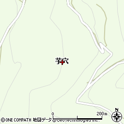 徳島県美馬市脇町芋穴周辺の地図