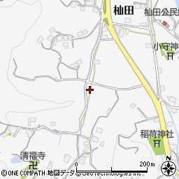 愛媛県今治市杣田周辺の地図