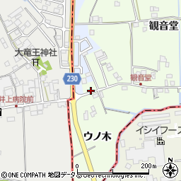 徳島県徳島市国府町芝原ウノ木周辺の地図