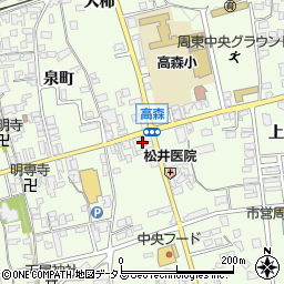 中山衣料店周辺の地図
