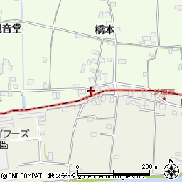 徳島県徳島市国府町芝原橋本84周辺の地図