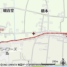 徳島県徳島市国府町芝原橋本87周辺の地図