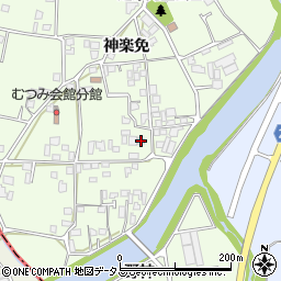 徳島県徳島市国府町芝原神楽免180周辺の地図