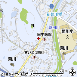 菊川薬局周辺の地図