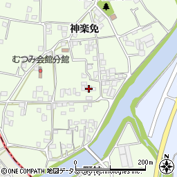 徳島県徳島市国府町芝原神楽免173周辺の地図