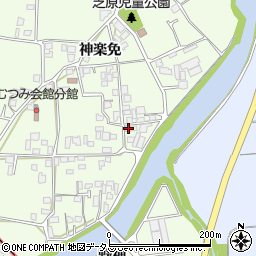 徳島県徳島市国府町芝原神楽免181周辺の地図