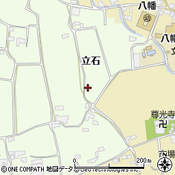 徳島県阿波市市場町山野上立石120周辺の地図