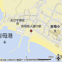 山口県下関市吉母452-10周辺の地図