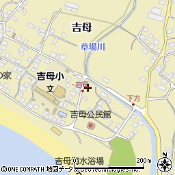 山口県下関市吉母263周辺の地図