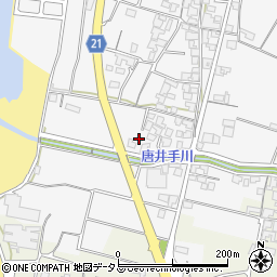 香川県観音寺市大野原町花稲495周辺の地図