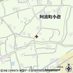 徳島県阿波市阿波町小倉279周辺の地図