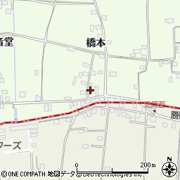 徳島県徳島市国府町芝原橋本60周辺の地図