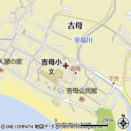 山口県下関市吉母296-1周辺の地図