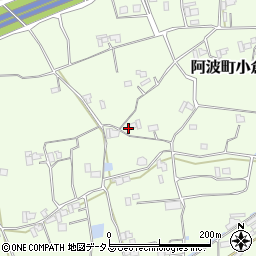 徳島県阿波市阿波町小倉323周辺の地図