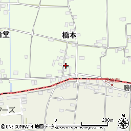 徳島県徳島市国府町芝原橋本63周辺の地図