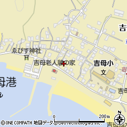山口県下関市吉母338周辺の地図