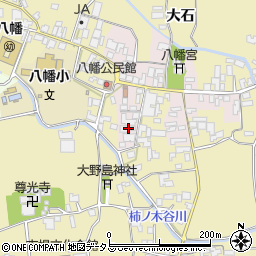 徳島県阿波市市場町八幡町屋敷21周辺の地図