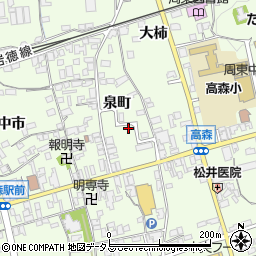 山口県岩国市周東町下久原1263-7周辺の地図