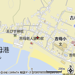 山口県下関市吉母346周辺の地図