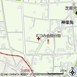 徳島県徳島市国府町芝原神楽免138周辺の地図