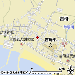 山口県下関市吉母358周辺の地図