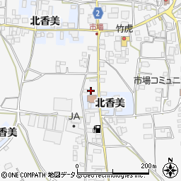 徳島県阿波市市場町市場町筋318周辺の地図